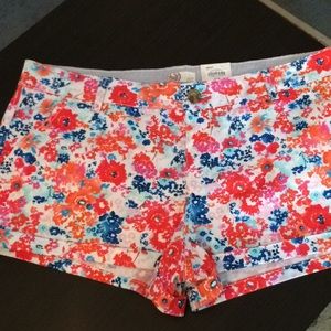 Fun floral shorts